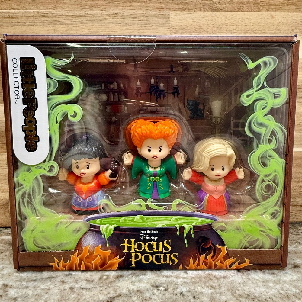 Disney Hocus Pocus The Sanderson Sisters Little People Collector Figures - NWT - Picture 3 of 8
